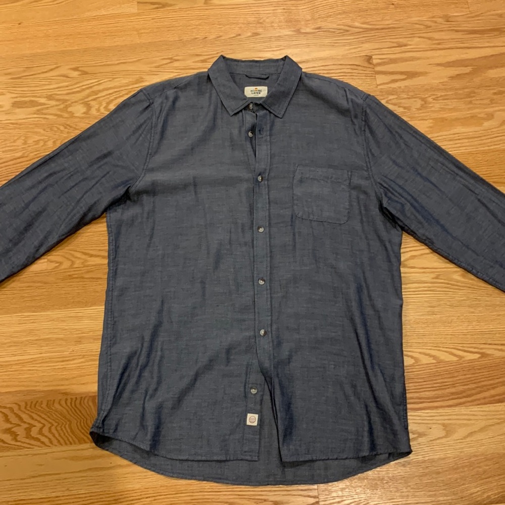 Marine layer long sleeve shirt